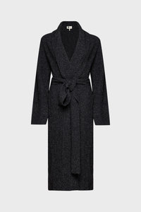 Love Language Trench in Wool in color Black by LITA, view 1