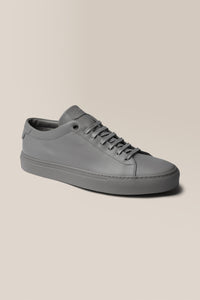 Edge Lo-Top Sneaker: Mono | Nappa Leather in color Wet Weather by Good Man Brand, view 36