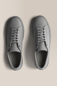 Edge Lo-Top Sneaker: Mono | Nappa Leather in color Wet Weather by Good Man Brand, view 37