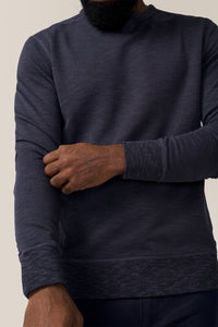 Victory V-Notch Sweatshirt | French Terry in color India Ink by Good Man Brand, view 8