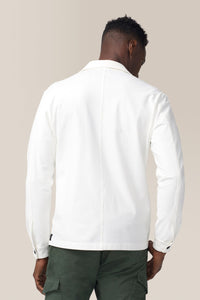 TKY Shirt Jacket | Premium Cotton Jersey in color Natural by Good Man Brand, view 4