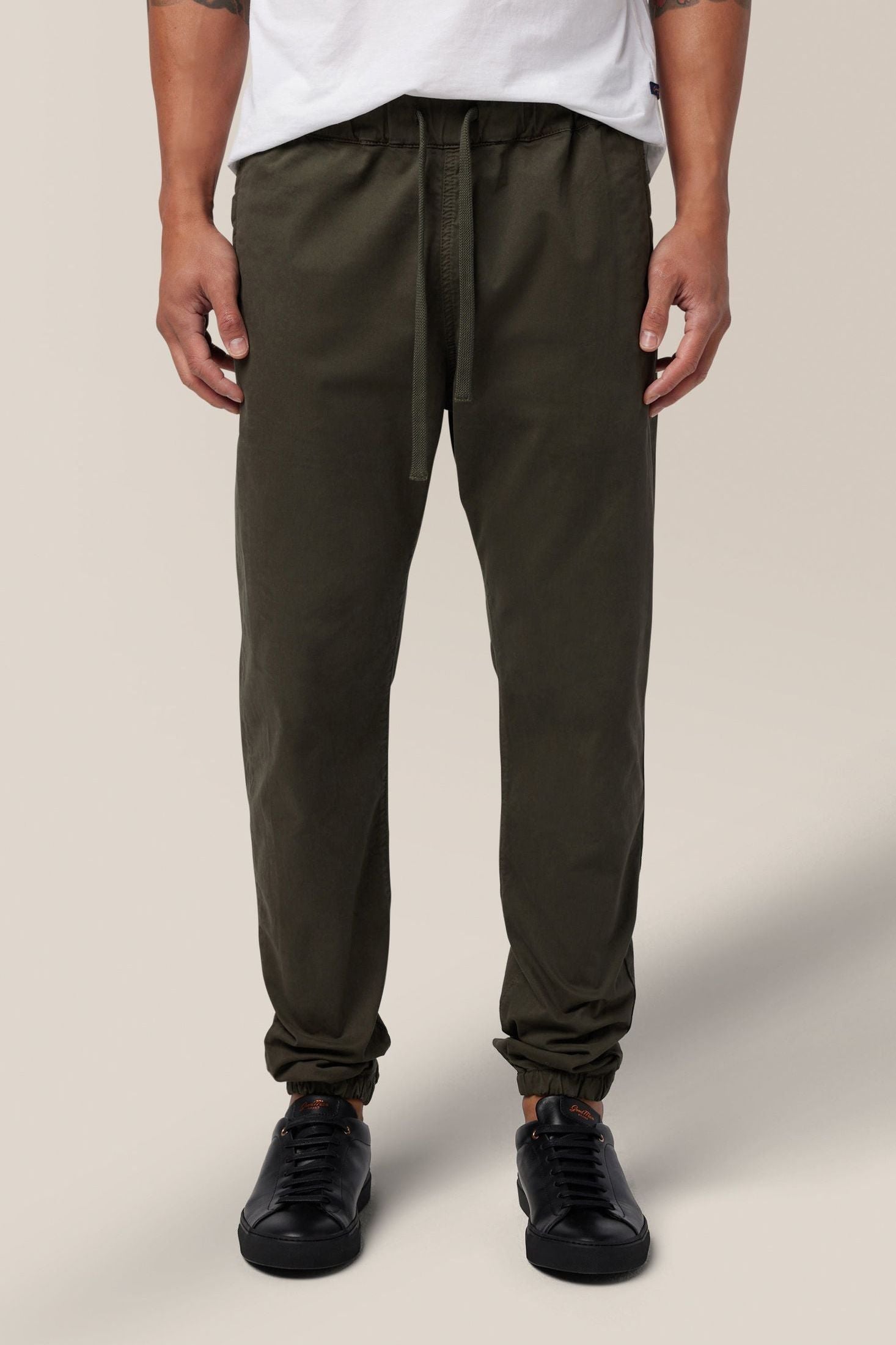 The House of LR&C | Good Man Brand | Monaco Zoom Jogger in Cotton Twill