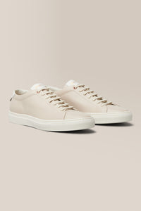 Edge Lo-Top Sneaker | Nappa Leather in color Natural/cream by Good Man Brand, view 11