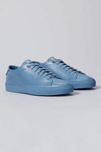 Edge Lo-Top Sneaker: Mono | Nappa Leather in color Avion by Good Man Brand, view 7