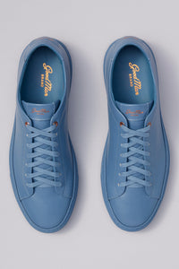 Edge Lo-Top Sneaker: Mono | Nappa Leather in color Avion by Good Man Brand, view 8