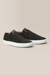 Edge Lo-Top Sneaker | Suede in color Black by Good Man Brand, view 12