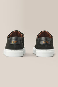 Edge Lo-Top Sneaker | Suede in color Black by Good Man Brand, view 14