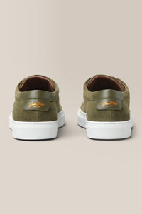 Edge Lo-Top Sneaker | Suede in color Army by Good Man Brand, view 14
