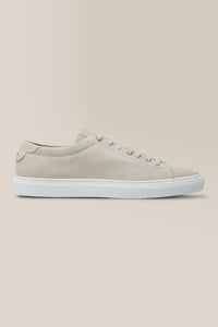 Edge Lo-Top Sneaker | Suede in color Stone by Good Man Brand, view 16