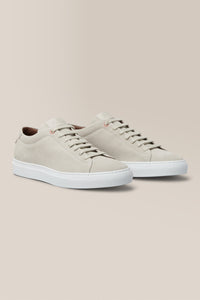 Edge Lo-Top Sneaker | Suede in color Stone by Good Man Brand, view 24
