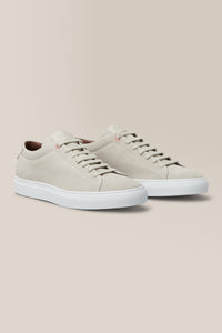 Edge Lo-Top Sneaker | Suede in color Stone by Good Man Brand, view 17