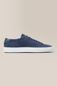 Edge Lo-Top Sneaker | Suede in color Midnight by Good Man Brand, view 17