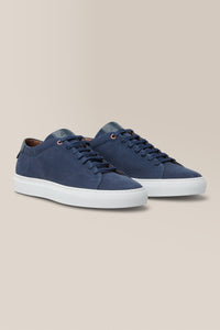 Edge Lo-Top Sneaker | Suede in color Midnight by Good Man Brand, view 22