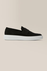 Legend Loafer | Suede in color Black by Good Man Brand, view 9