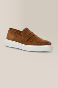 Legend Loafer | Suede in color Snuff by Good Man Brand, view 18