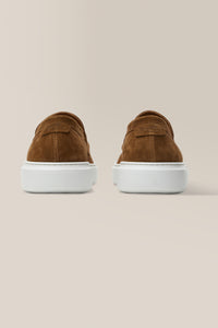 Legend Loafer | Suede in color Snuff by Good Man Brand, view 20