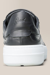 LA Sport Sneaker | Nappa Leather in color Black by Good Man Brand, view 4