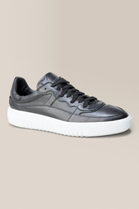 LA Sport Sneaker | Nappa Leather in color Black by Good Man Brand, view 2