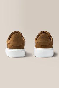 Modern London Sneaker | Suede in color Snuff by Good Man Brand, view 19