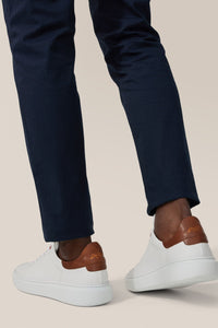 Legend London Sneaker | Nappa Leather in color White/dark Vachetta by Good Man Brand, view 19