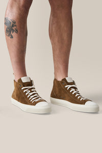 Legacy Hi-Top | Nappa Leather in color Snuff/natural by Good Man Brand, view 15