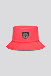 Solid Bucket Hat in color Fiery Red by LITA, view 1