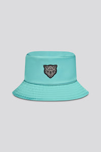 Solid Bucket Hat in color Malachite Green by LITA, view 4
