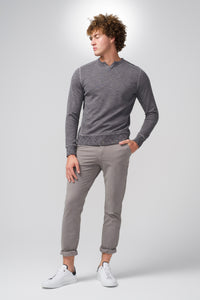 Victory V-Notch Sweatshirt | French Terry in color Frost Grey by Good Man Brand, view 11