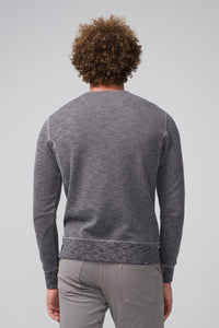 Victory V-Notch Sweatshirt | French Terry in color Frost Grey by Good Man Brand, view 13