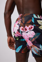 Load image into Gallery viewer, navy-hibiscus-floral_M_David_all
