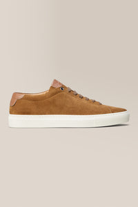Edge Lo-Top Sneaker | Oiled Suede in color Snuff by Good Man Brand, view 15