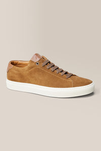 Edge Lo-Top Sneaker | Oiled Suede in color Snuff by Good Man Brand, view 16