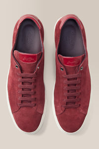 Edge Lo-Top Sneaker | Oiled Suede in color Port by Good Man Brand, view 12
