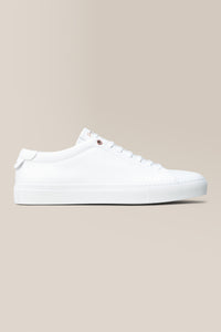 Edge Lo-Top Sneaker: Mono | Nappa Leather in color White by Good Man Brand, view 1