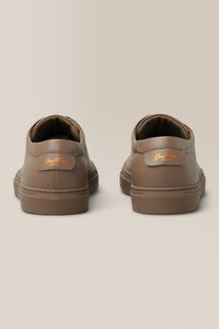 Edge Lo-Top Sneaker: Mono | Nappa Leather in color Shitake by Good Man Brand, view 19