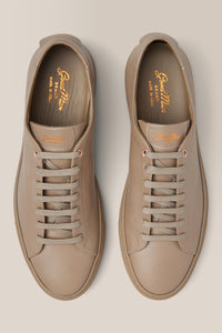 Edge Lo-Top Sneaker: Mono | Nappa Leather in color Shitake by Good Man Brand, view 18