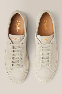 Edge Lo-Top Sneaker: Mono | Suede in color Sand by Good Man Brand, view 3