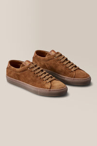 Edge Lo-Top Sneaker: Mono | Suede in color Snuff by Good Man Brand, view 11