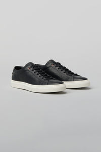 Edge Lo-Top Premium Sneaker | in Tumbled Vachetta in color Black by Good Man Brand, view 1