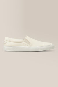 Edge Slip-On Sneaker | Leather in color Cream by Good Man Brand, view 15