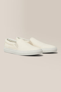 Edge Slip-On Sneaker | Leather in color Cream by Good Man Brand, view 16