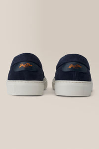 Edge Slip-On Sneaker | Suede in color Midnight by Good Man Brand, view 4