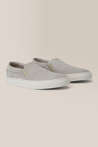 Edge Slip-On Sneaker | Suede in color Stone by Good Man Brand, view 7