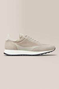 Triumph Trainer | Suede in color Sand by Good Man Brand, view 6