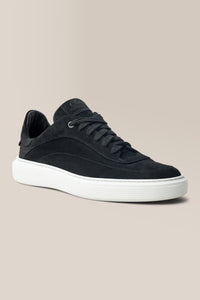 Modern London Sneaker | Suede in color Black by Good Man Brand, view 12