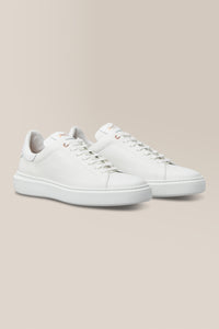 Legend London Sneaker | Pebble Leather in color White by Good Man Brand, view 12