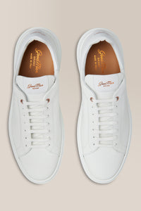 Legend London Sneaker | Pebble Leather in color White by Good Man Brand, view 13