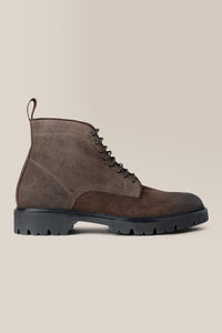 Modern City Boot | Oiled Suede in color T Moro by Good Man Brand, view 1