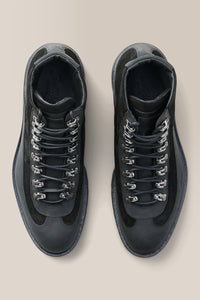 Ascent Hiker Boot | Suede & Leather in color Black by Good Man Brand, view 3