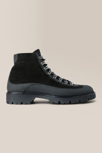 Ascent Hiker Boot | Suede & Leather in color Black by Good Man Brand, view 1